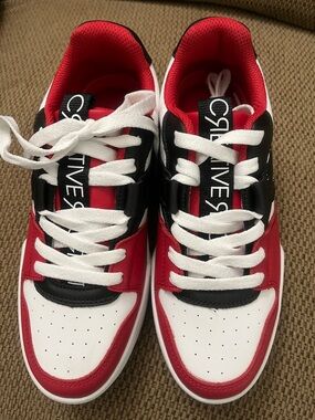 Creative Recreation Red Black White Casual Low-Tops